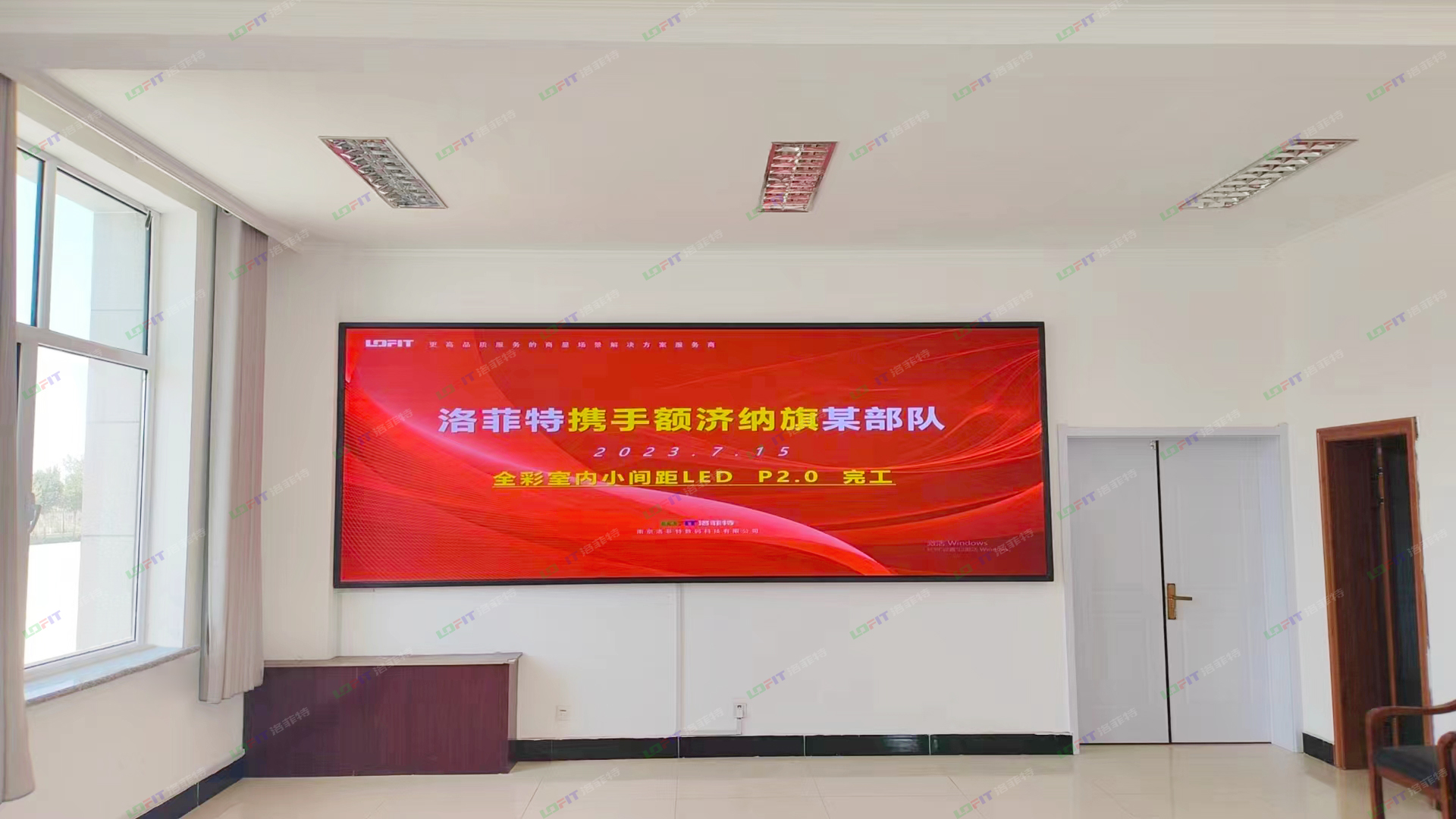 P2 LED display